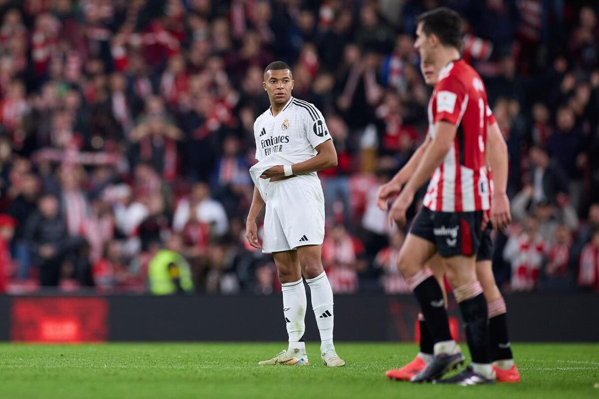 Mbappe missed a penalty as Real Madrid suffered a LaLiga defeat to Athletic Club