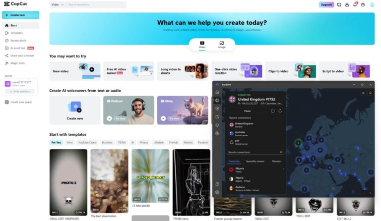 Nordvpn Capcut Unlocked