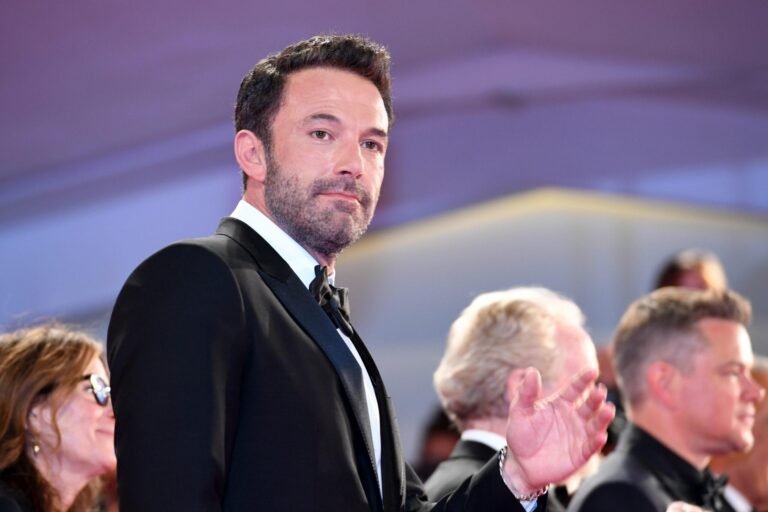 Jennifer Lopez Ben Affleck Nicole Holofcener Ridley Scott Director Jodie Comer and Matt Damon attend the red carpet of the film quot The Last Duel quot during the 78th Venice International Film Festival