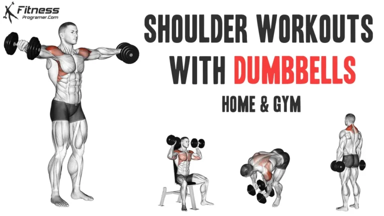 Dumbbell shoulder exercise: Home and gym